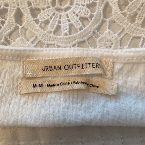 Urban outfitters white romper, great for beach cover up size Medium - Picture 3 of 4